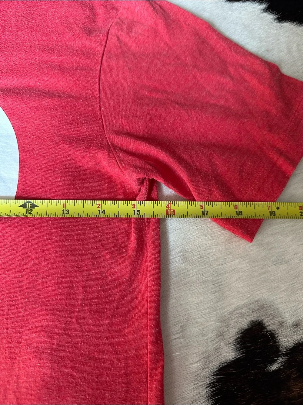 The North Face Kids Short-Sleeve Logo Tee in Red with White Print